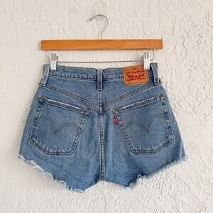 Levi's 501 High Waist Classic Denim Shorts
